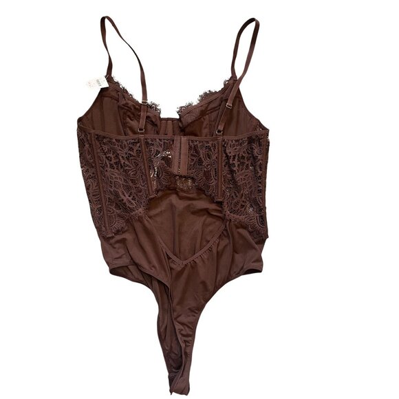 Anthropologie Black Lace Bodysuit NWT - Picture 9 of 9